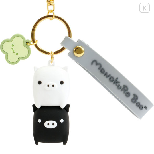 Japan San-X Original Mascot Keychain - Monokuro Boo : San-X Universe - 2