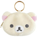 Japan San-X Eco Shopping Bag & Mascot Pouch with Carabiner Bag Charm - Korilakkuma - 3