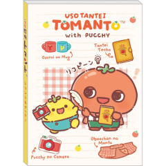 Japan San-X A6 Notepad - Uso Tantei Tomanto : Tomanto & Pucchy Comic B