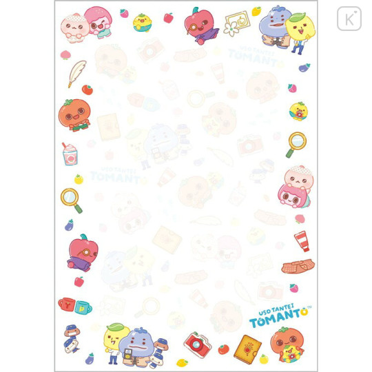 Japan San-X A6 Notepad - Uso Tantei Tomanto : Tomanto & Pucchy Comic B - 3