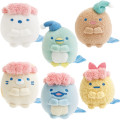 Japan San-X Tenori Plush (SS) Set - Sumikko Gurashi : Everyone's Night Routine - 1