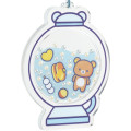Japan San-X Shaka Shaka Acrylic Keychain - Rilakkuma : Rilakkuma Lab - 2