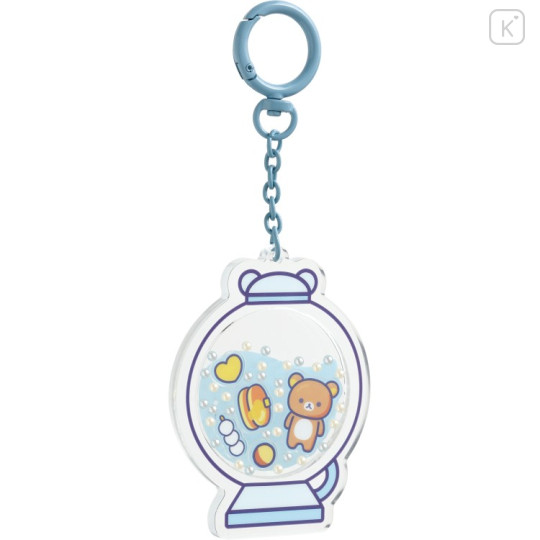 Japan San-X Shaka Shaka Acrylic Keychain - Rilakkuma : Rilakkuma Lab - 3