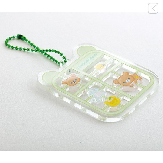 Japan San-X Secret Acrylic Keychain - Rilakkuma Lab Plastic Model Blind Box - 6