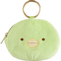 Japan San-X Eco Shopping Bag & Mascot Pouch with Carabiner Bag Charm - Sumikko Gurashi : Penguin? - 3