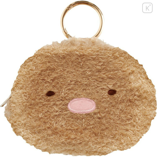 Japan San-X Eco Shopping Bag & Mascot Pouch with Carabiner Bag Charm - Sumikko Gurashi : Tonkatsu Fried Pork - 3
