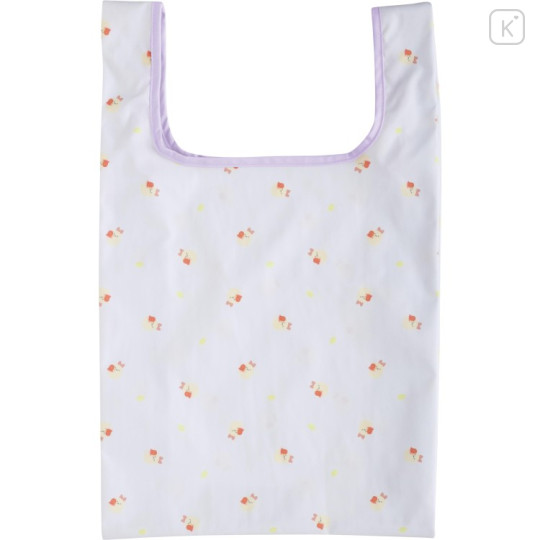 Japan San-X Eco Shopping Bag & Mascot Pouch with Carabiner Bag Charm - Sumikko Gurashi Ebifurai no Shippo Shrimp Tail - 2