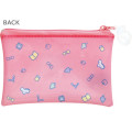 Japan San-X Clear Flat Mini Pouch - Sumikko Gurashi : Everyone's Night Routine Shirokuma - 2