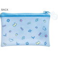 Japan San-X Clear Flat Mini Pouch - Sumikko Gurashi : Everyone's Night Routine Tokage - 2