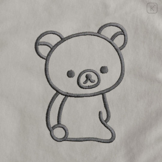 Japan San-X Tote Bag - Rilakkuma : Gray - 2