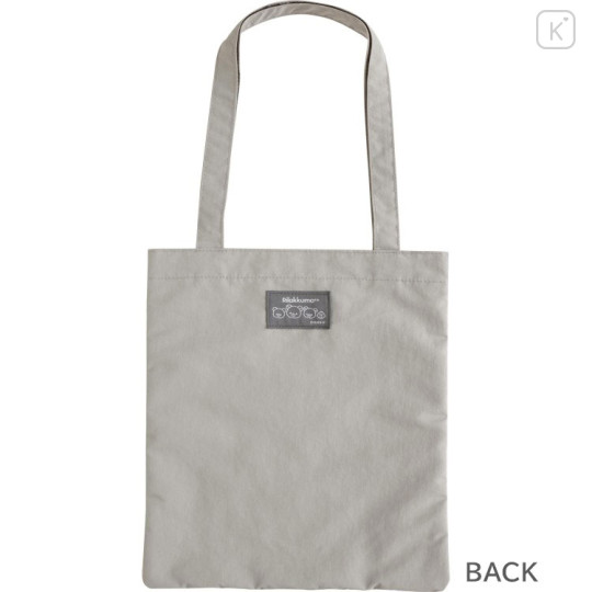 Japan San-X Tote Bag - Rilakkuma : Gray - 3