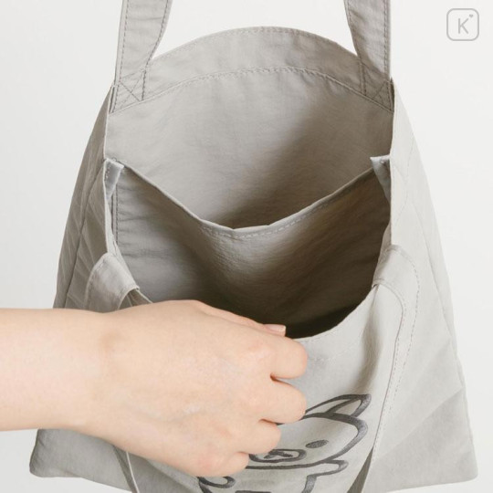 Japan San-X Tote Bag - Rilakkuma : Gray - 6
