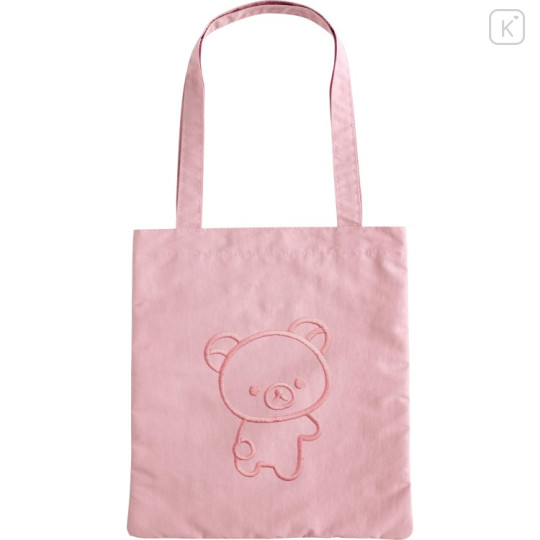 Japan San-X Tote Bag - Rilakkuma : Pink - 1
