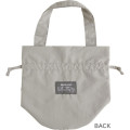 Japan San-X Drawstring Bag - Rilakkuma : Gray - 2