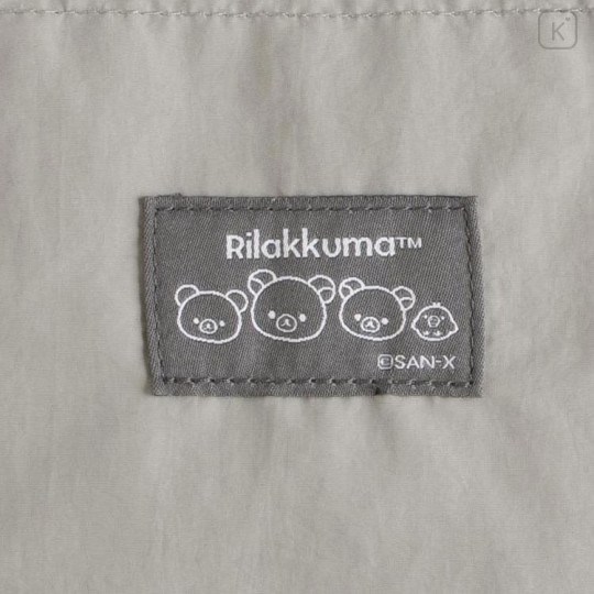 Japan San-X Drawstring Bag - Rilakkuma : Gray - 4