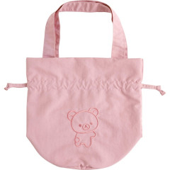 Japan San-X Drawstring Bag - Rilakkuma : Pink