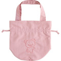 Japan San-X Drawstring Bag - Rilakkuma : Pink - 1