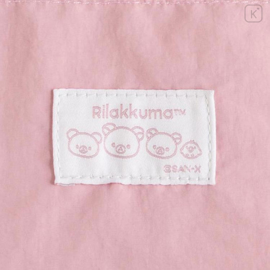 Japan San-X Drawstring Bag - Rilakkuma : Pink - 4