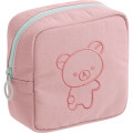 Japan San-X Pouch - Rilakkuma : Pink - 1