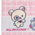 Japan San-X Original Mini Towel - Korilakkuma : Rilakkuma Lab Pink - 2