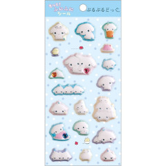 Japan San-X Squishy Sticker - Buru Buru Dog : Universe San-X Town