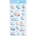 Japan San-X Squishy Sticker - Buru Buru Dog : Universe San-X Town - 1