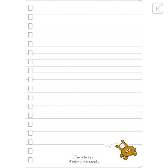 Japan San-X B6SP Notebook - Rilakkuma : Classic - 3