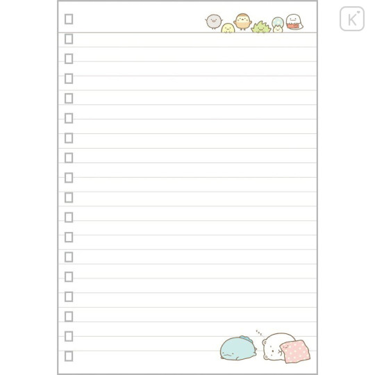 Japan San-X B6SP Notebook - Sumikko Gurashi : Futon - 3