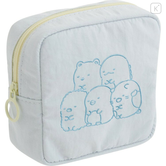 Japan San-X Pouch - Sumikko Gurashi : Blue - 1