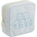 Japan San-X Original Pouch - Sumikko Gurashi : Blue - 1