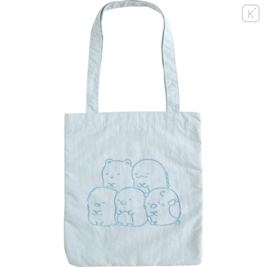 Japan San-X Original Tote Bag - Sumikko Gurashi : Blue - 1