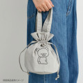 Japan San-X Original Drawstring Bag - Sumikko Gurashi : Blue - 5