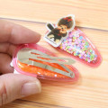 Japan Monchhichi Sequins Hair Clip Set - Monchhichi-chan & Monchhichi-kun : Star - 2