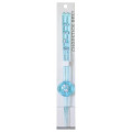 Japan Peanuts Chopsticks & Chopstick Rest Set - Olaf & Snoopy : Clear Blue - 1