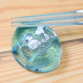 Japan Peanuts Chopsticks & Chopstick Rest Set - Olaf & Snoopy : Clear Blue - 2