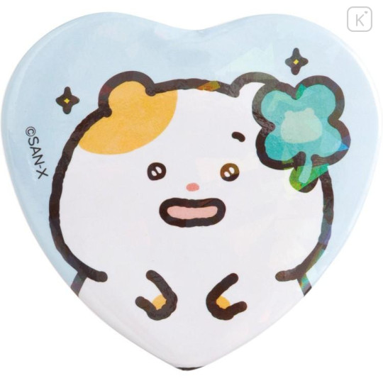 Japan San-X Secret Can Badge - Hamuchima : Little Happiness by Your Side Blind Box - 6