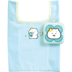 Japan San-X Eco Shopping Bag - Hamuchima : Little Happiness by Your Side