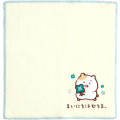 Japan San-X Mini Towel - Hamuchima : Little Happiness by Your Side - 1