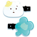 Japan San-X Hair Clip Set - Hamuchima : Little Happiness by Your Side - 2