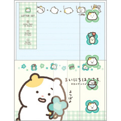 Japan San-X Letter Envelope Set - Hamuchima : Little Happiness by Your Side