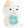 Japan San-X Tenori Plush - Hamuchima : Little Happiness by Your Side Clover - 1