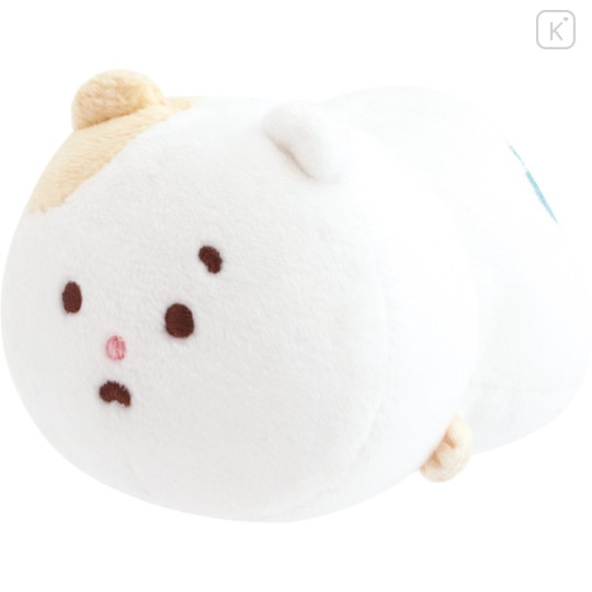 Japan San-X Tenori Plush - Hamuchima : Little Happiness by Your Side Lying Down - 1