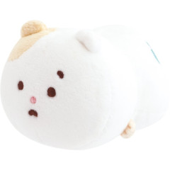 Japan San-X Tenori Plush - Hamuchima : Little Happiness by Your Side Lying Down
