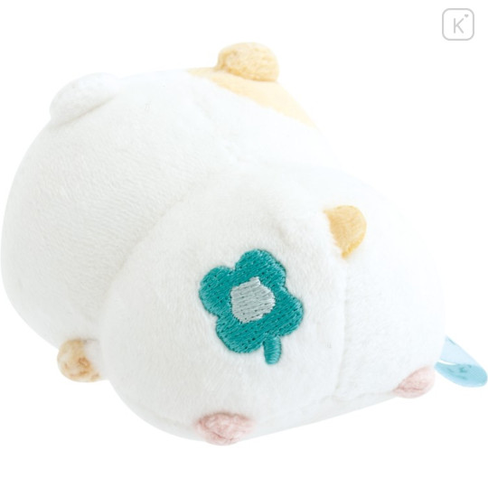 Japan San-X Tenori Plush - Hamuchima : Little Happiness by Your Side Lying Down - 3