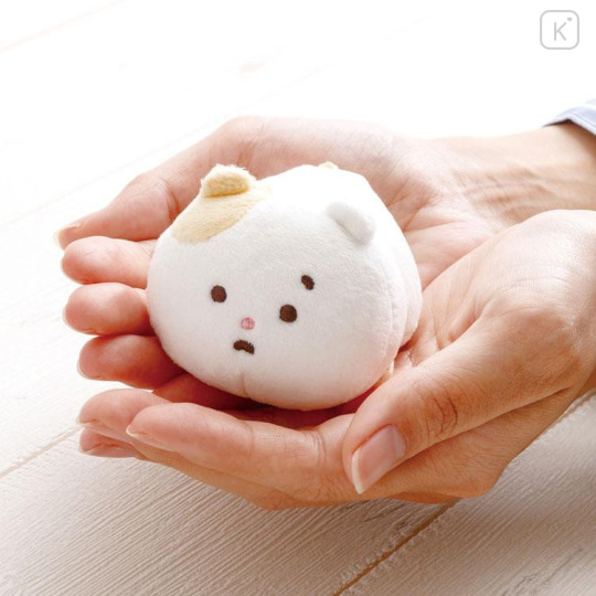 Japan San-X Tenori Plush - Hamuchima : Little Happiness by Your Side Lying Down - 4