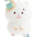 Japan San-X Hanging Plush - Hamuchima : Little Happiness by Your Side - 2