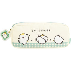 Japan San-X Pen Pouch - Hamuchima : Little Happiness by Your Side