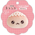 Japan San-X Plush Badge - Uso Tantei Tomanto : With Pucchy Momo - 1