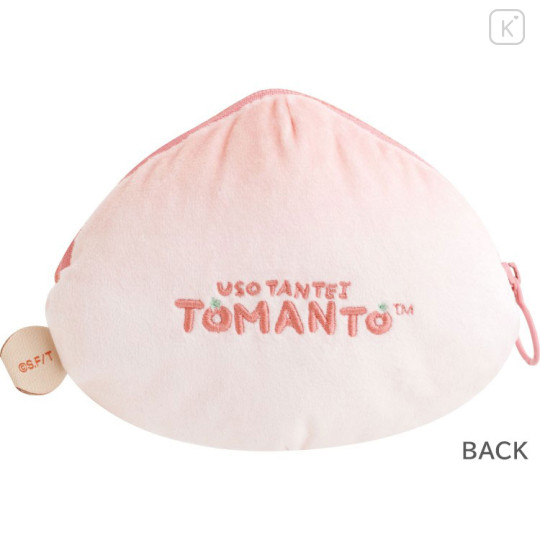 Japan San-X Plush Pouch - Uso Tantei Tomanto : With Pucchy Momo - 2