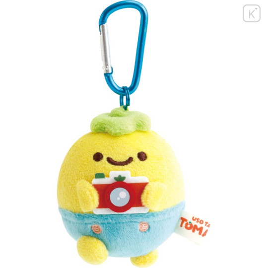 Japan San-X Hanging Plush - Uso Tantei Tomanto : With Pucchy - 1